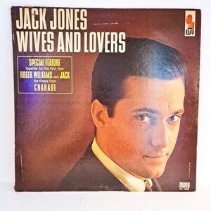 Jack Jones Wives and Lovers Vinyl LP Record 1964 Kapp Mono Vintage‎ Classic Pop